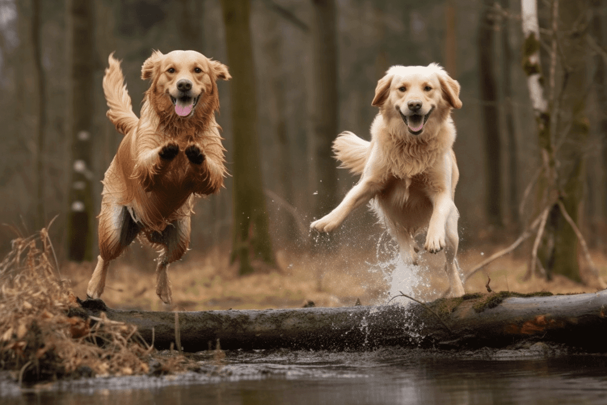 Hundevergleich Golden Retriever Labrador