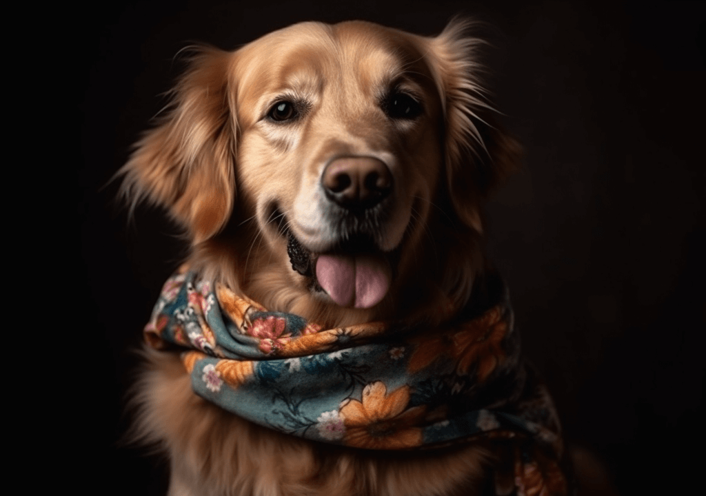 Kopftücher für Hunde