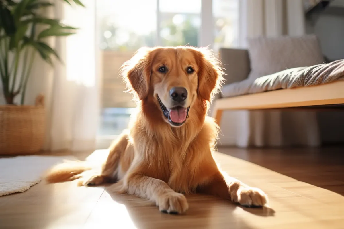 Enthaarungshandschuhe für Golden Retriever Blogbeitrag