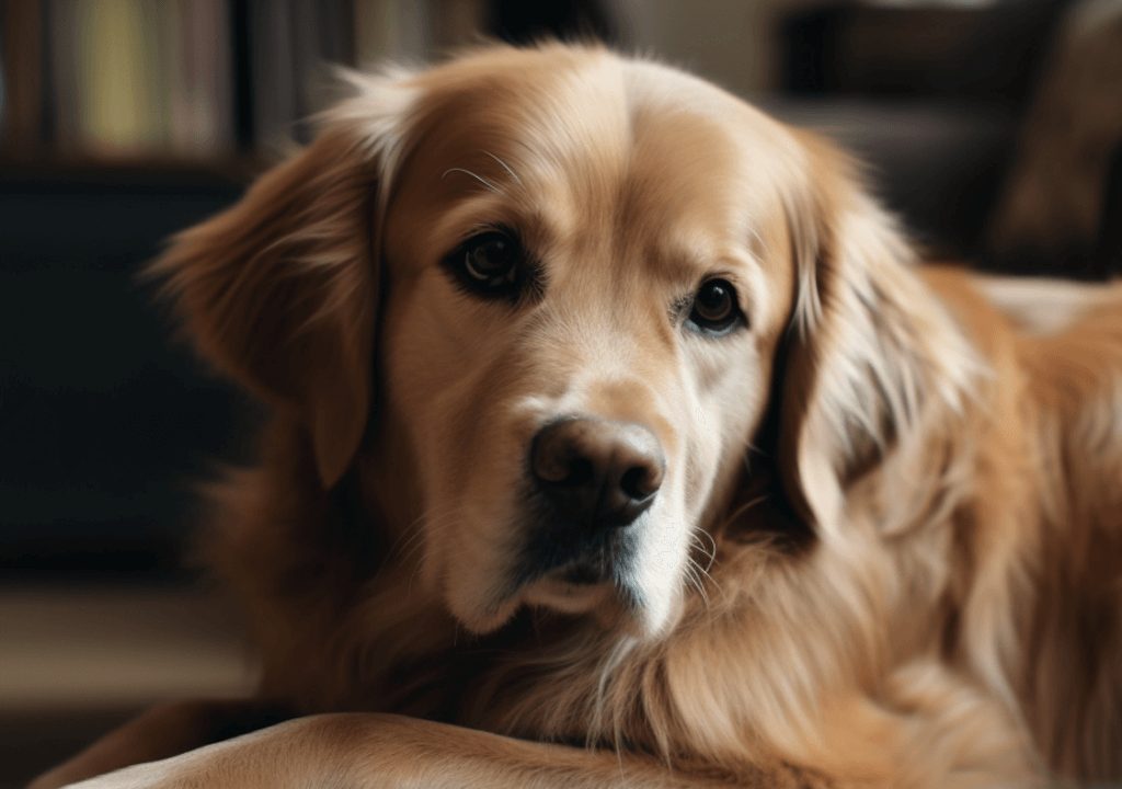 Golden Retriever alleine lassen