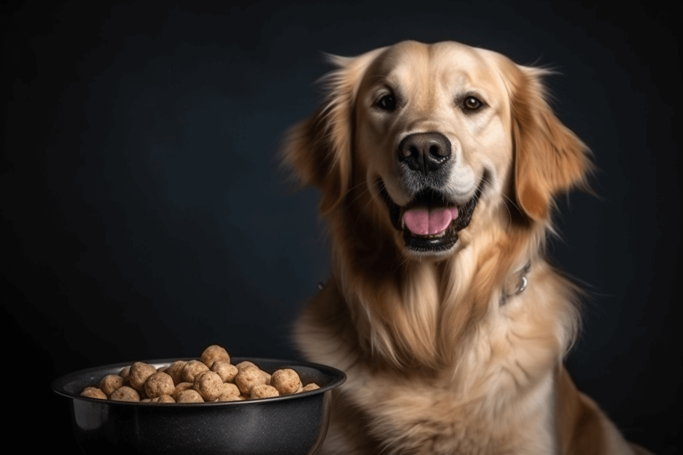 Futter-Topping für Golden Retriever